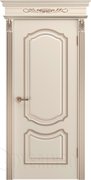 Дверь Сюита Luxury В0, ДГ, шампань патина